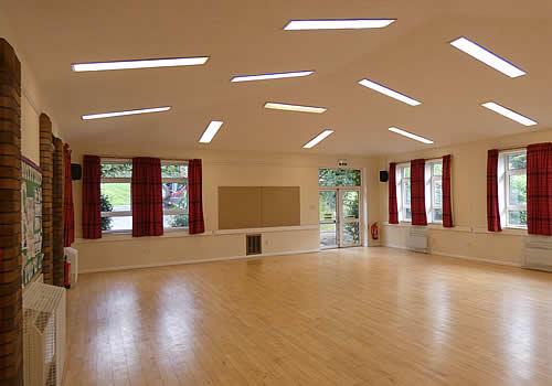 Photo Gallery Image - Main Hall looking out on the carpark